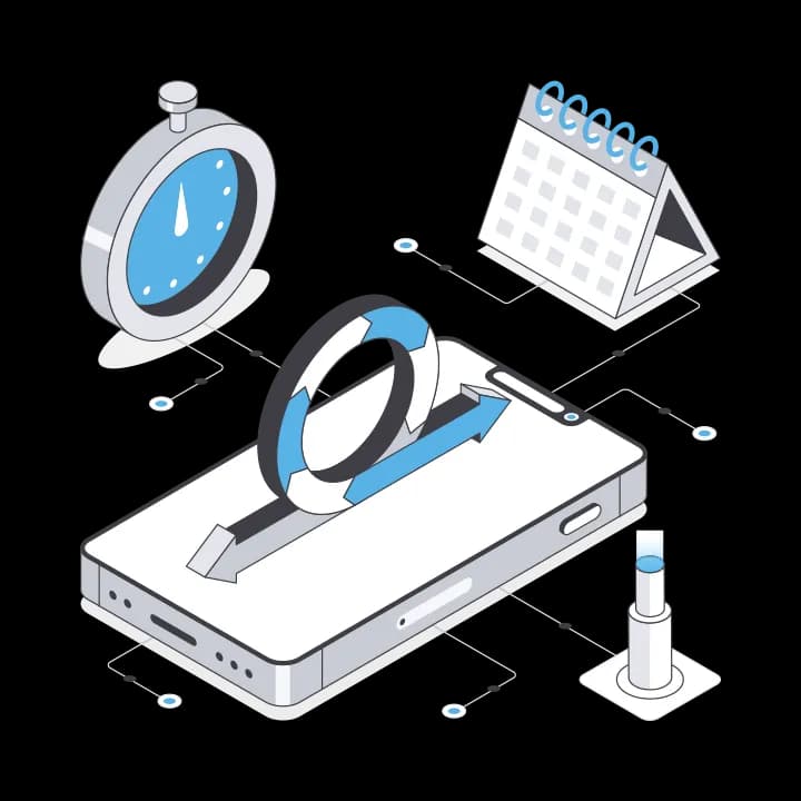 3D-Modell visualisiert professionelles Projektmanagement