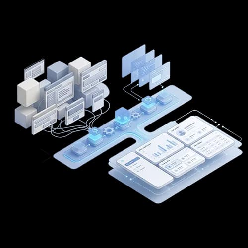 Visualisierung der Modernisierung eines Legacy-Frontends in ein modernes React-Setup